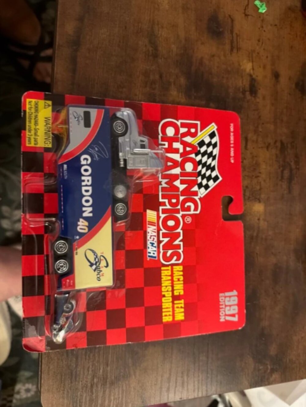 Nascar Racing Champion Gordon Car and Truck